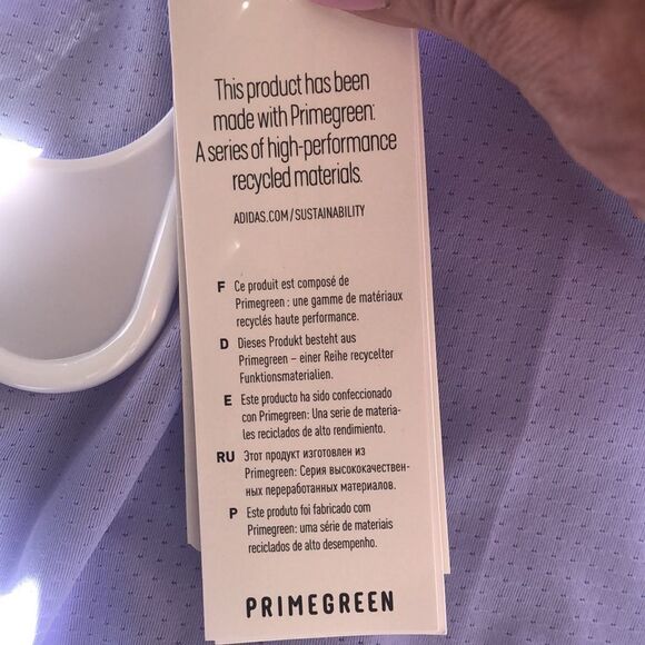 Adidas Primegreen Running Tank Size XL NWT Violet Tone - Picture 7 of 7